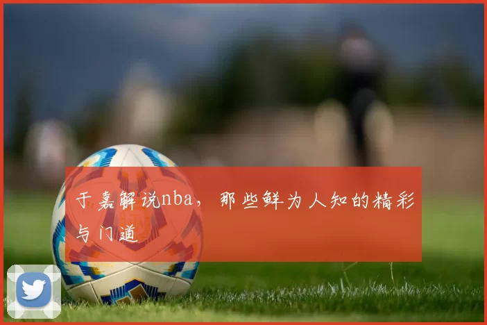 于嘉解说nba，那些鲜为人知的精彩与门道