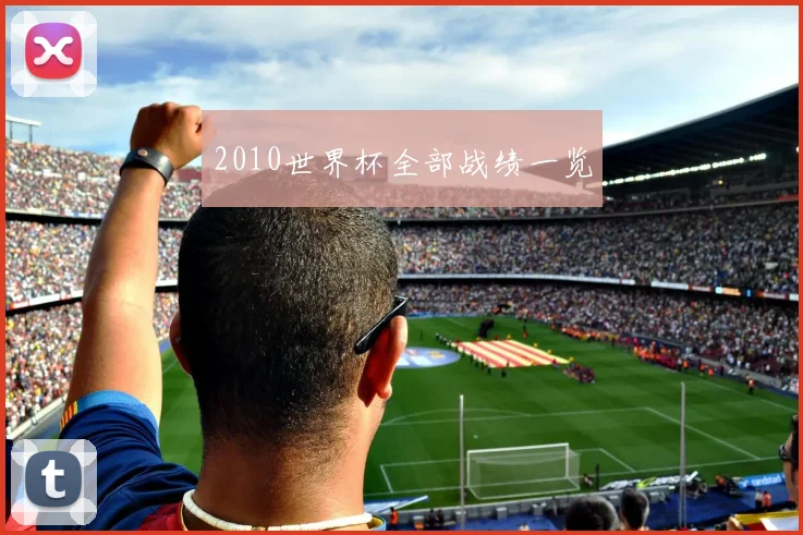 2010世界杯全部战绩一览